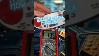 How To Test Peak 900 Amp Jump Starter ⛰️ [upl. by Nylsaj149]