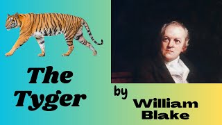 The Tyger by William BlakePoem RecitationDSR Kids World [upl. by Paxon602]