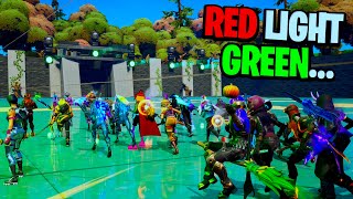 I built Red Light Green Light in Fortnite for 50 Players so cool [upl. by Erbes]