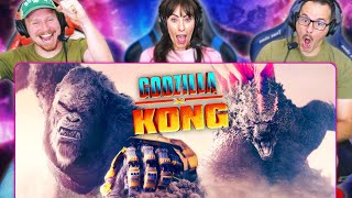 GODZILLA x KONG THE NEW EMPIRE MOVIE REACTION First Time Watching Monsterverse  GxK Movie Review [upl. by Idnam672]