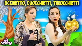 Occhietto Duocchietti Treocchietti  Storie per Bambini Italiano  A Story Italian [upl. by Alema]