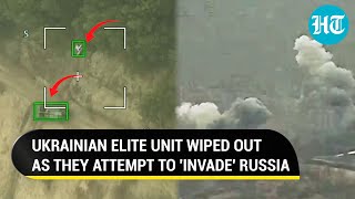 On Cam Big Ukrainian Incursion Bid Thwarted Russia Smashes Rows Of Enemy Tanks Artillery [upl. by Sumaes]