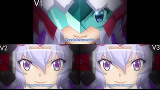 Senki Zesshou Symphogear Opening Comparaison [upl. by Erreip]