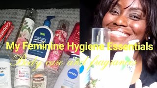 My Feminine Hygiene Essentials Body care and fragrances [upl. by Aramak31]