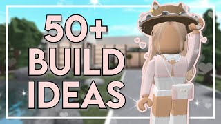 50 Things to Build in Bloxburg  Build Ideas Roblox [upl. by Revned969]