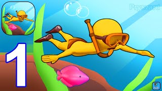 Scuba Diving Treasure Hunt  Gameplay Walkthrough Part 1 Tutorial iOSAndroid [upl. by Gardy]