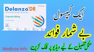 Dexlansoprazole Capsule uses in urdu  Delanzo DR capsule uses benefits side effects in urdu [upl. by Tarr]