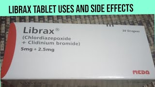 Librax Tablet review Uses dose amp side effects For anxiety stomach amp intestinal infections [upl. by Dorothee]