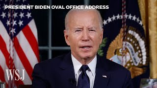 ‘We Are Not Enemies’ President Bidens Address From the Oval Office  WSJ [upl. by Gui771]