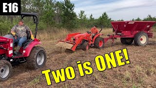 How to Spread Lime on a Food Plot [upl. by Miarhpe]