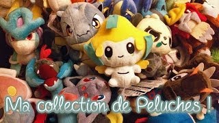 Spécial 5000 abonnés Présentation de ma collection de Peluches Pokémon [upl. by Agrippina411]