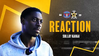 Carlisle United 04 Cambridge United  Sullay Kaikai reaction [upl. by Mirth]