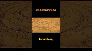 Battle Formations like Chakravyuha in Mahabharata shortsfeed trending shorts short viralvideo [upl. by Ottie937]