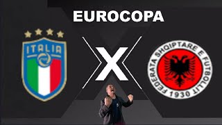 ITALIA X ALBANIA  AO VIVO EUROCOPA 15062024  REACT [upl. by Reeve]