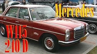 OldtimerbazaR 20110417 Prezentacja  Mercedes Benz W115 240D 30 [upl. by Airt]