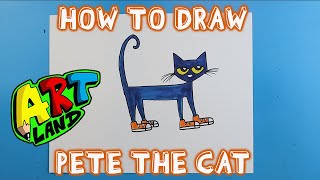 How to Draw PETE THE CAT [upl. by Stouffer]