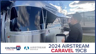 2024 Airstream Caravel 19CB Travel Trailer Tour [upl. by Brigid]