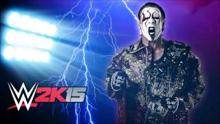 LR WWE 2k15 STING Theme Song quotSlay Mequot Arena Effects [upl. by Ihcalam275]