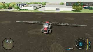 Spraying Herbicide  E32 Big Flats Texas  Farming Simulator 22 [upl. by Jumbala1]