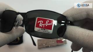 Ochelari de soare RayBan RB3498 61 00271  LENSARO [upl. by Indyc64]