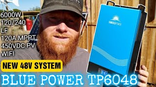 48V Solar System Upgrade  Blue Power TP6048  SunGoldPower [upl. by Batish]