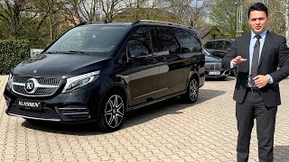 2023 Mercedes VClass VIP but Discreet Klassen VAN  Full Review Interior Exterior [upl. by Eniamret]