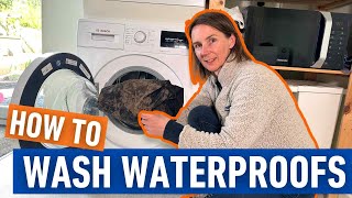 How To Wash Waterproof Trousers and Jackets  Reproofing [upl. by Isnam]