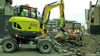 Wacker Neuson 6503 amp Atlas 65 Working [upl. by Anidam]