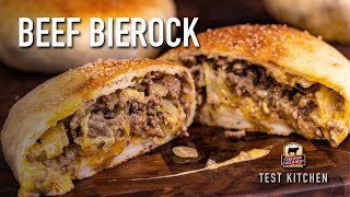 OldSchool German Burger  Easy Bierock Recipe [upl. by Rollins228]