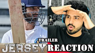 JERSEY  Official Trailer REACTION  Shahid Kapoor  Mrunal Thakur  Gowtam Tinnanuri  Review [upl. by Brenner11]