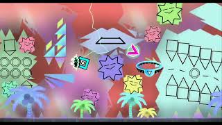 Twocu Mashup quotEspiDev  Caramelquot with quotChildish Gambino  Bonfirequot  Geometry Dash [upl. by Connett]