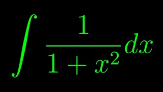 Integral of 11  x2 [upl. by Felicity]