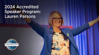 2024 Accredited Speaker Program Lauren Parsons [upl. by Annah]