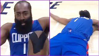 NBA Voiceovers  Harden Making Snow Angels [upl. by Aniaj665]