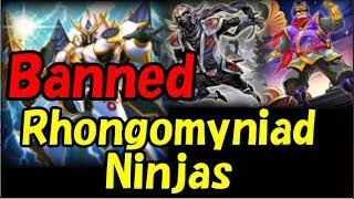 【YGOPRO】Banned Rhongomyniad and Ninjas 2019 February【Yugioh】 [upl. by Atirehs911]