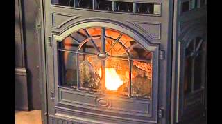 QuadraFire® Castile Pellet Insert Video [upl. by Grae3]