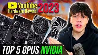 MEJORES TARJETAS GRÁFICAS CALIDADPRECIO 2023 ✅ YOUTUBE HW REWIND 🔥 [upl. by Ennaer]