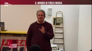 La manifestazione di Forza Nuova  Lo stato delle cose 18112024 [upl. by Annodam]