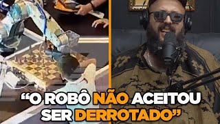 ROBÔ DE XADREZ QUEBRA DEDO DE CRIANÇA DURANTE PARTIDA [upl. by Inaliel]