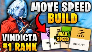 Vindicta build but you move so fast it looks like hacking MAX MOVEMENT SPEED BUILD [upl. by Macario835]