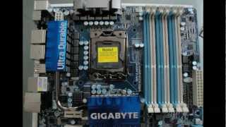 Gigabyte GAX58AUD3R Dual Bios unboxing  Part 02 [upl. by Enrahs647]