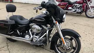 USED 2013 HARLEY STREET GLIDE FOR SALE IN MI WITH ONLY 7330 MILES [upl. by Korff]