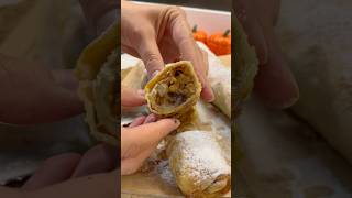 Apfelstrudel 🍎 apfelstrudel food trending delicious keşfet fyp viralvideo [upl. by Analaj]