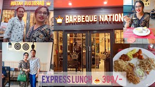 Barbeque Nation Unlimited Buffet At 399 😍 Lunch date with him🎉Special Lunch Vlog [upl. by Assiralc]