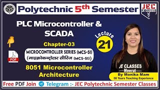 21 UPBTE Polytechnic Fifth 5th Semester PLC Microcontroller amp SCADA  PLC  JE CLASSES Meerut [upl. by Ainex]