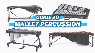 Guide to Mallet Percussion  Marimba Vibraphone Xylophone and Glockenspiel Comparison [upl. by Ty]