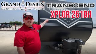 2022 Grand Design Transcend Xplor 261BH  Walkthrough [upl. by Nodlew]