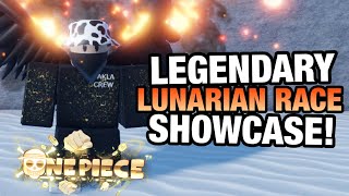 AOPG Lunarian Race Full Showcase and How To Get A One Piece Game  Roblox [upl. by Ewell]