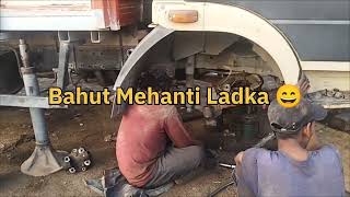 TATA 407 Tayyar Mein Kamani bim Reperingautomobile youtubevideo machanic [upl. by Ramses]