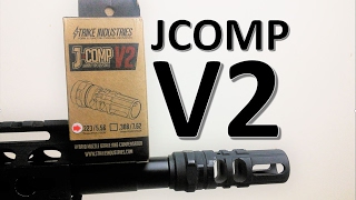 Strike Industries JCompV2 Muzzle Rise Test [upl. by Liatnahs393]